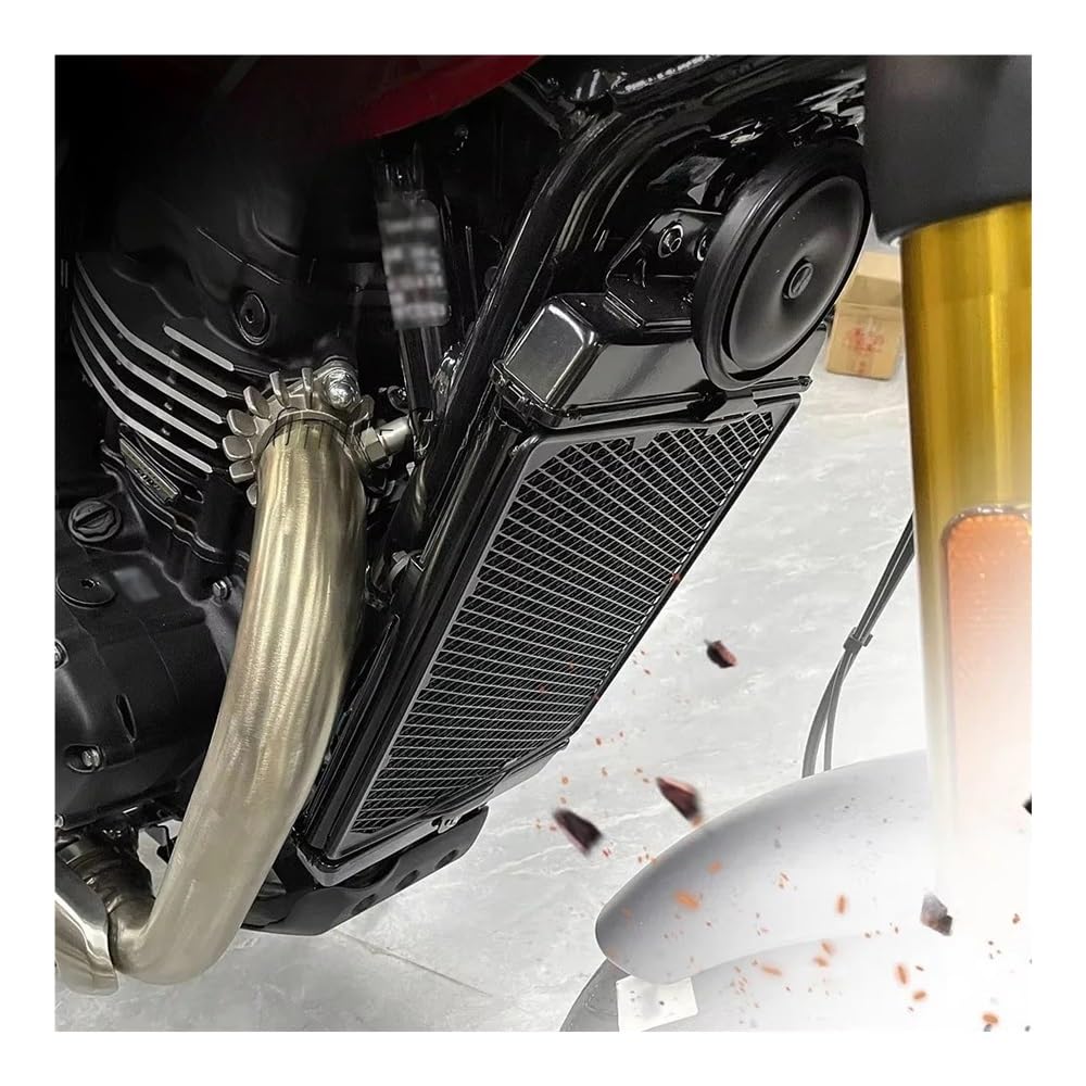 Radiador Protección para SPEED 400 2024 | Protector de radiador metal para motocicleta, accesorio negro para SPEED 400 2024