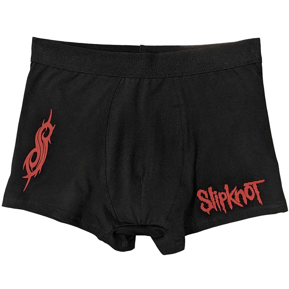 Rock Off officially licensed products Slipknot Band Logo Boxer Shorts XL Black