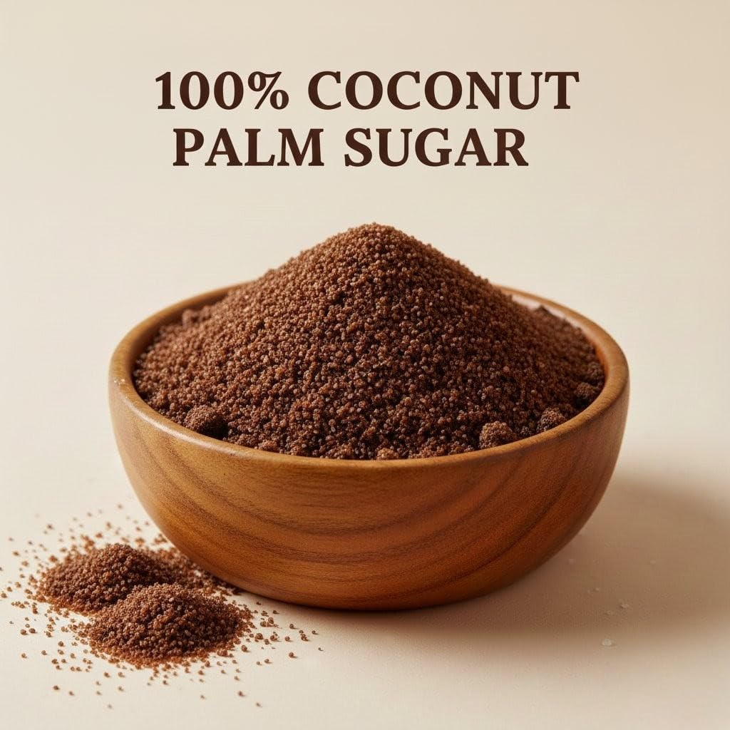Organic Coconut Sugar | Low GI, Unrefined & Vegan Natural Sweetener | Chemical-Free Coconut Palm Sugar | 250g 2