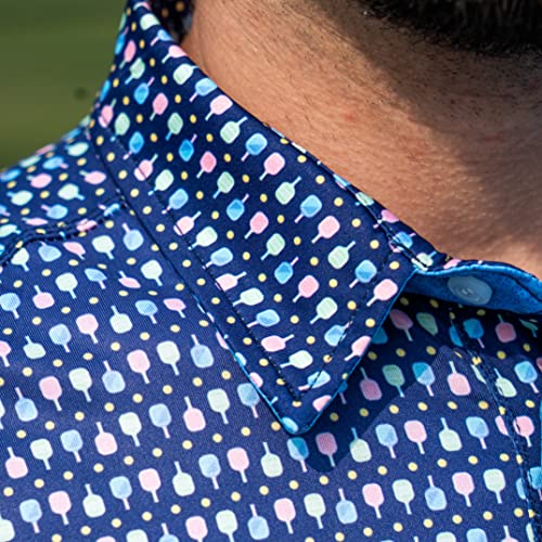 ChalkTalkSPORTS Pickleball Short Sleeve Polo Shirts - Pickleball Performance Sport Polo - Youth & Adult Sizes3