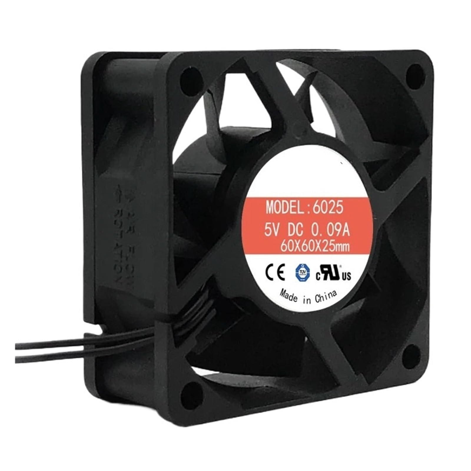 YMUGUEGH 6CM 6025 5V 12V 24V cooling fan(5V 2line)