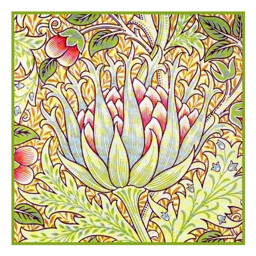 Orenco Originals Artichoke by William Morris Counted Cross Stitch Pattern