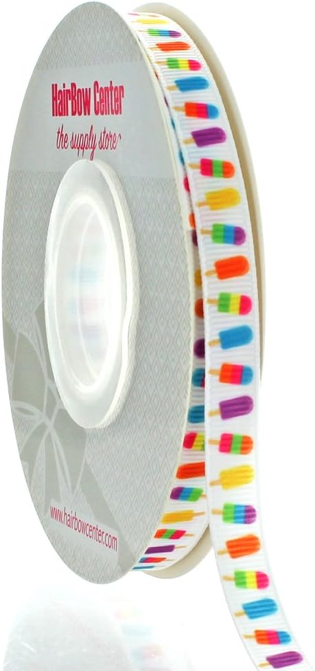 3 / 8 Popsiclesグログランリボン 100 Yards