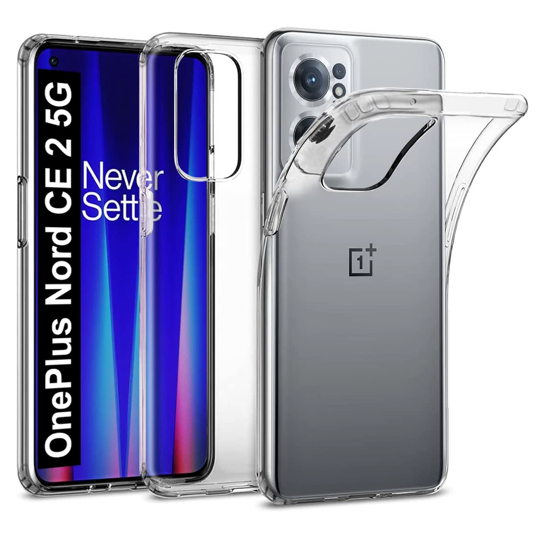 Fashionury Silicone OnePlus Nord CE 2 5G Case Transparent Flexible Soft Back Case Cover for OnePlus Nord CE 2 5G (B09V1JBGPG) Amazon Price History, Amazon Price Tracker