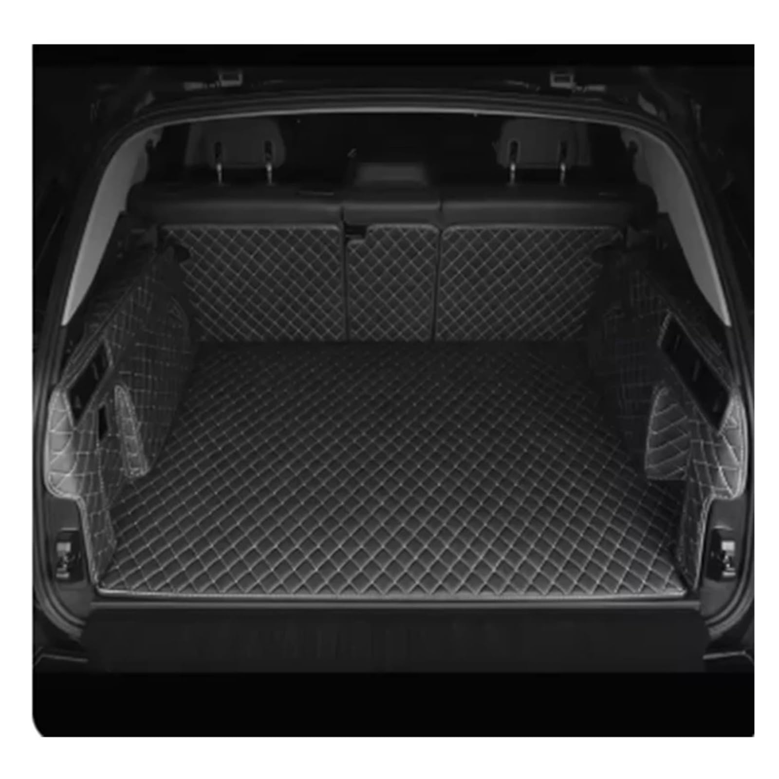 Kofferraumwanne Für Hyundai Für Tucson 2025 2024 2023 2022 2021 3D Kofferraum Matte Cargo-Liner Teppich Abdeckung Schutzfrachtmatte(Black Beige,2006-2014)