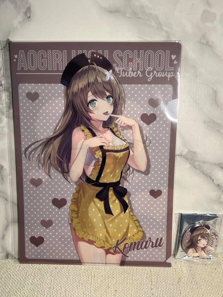 Vtuberチップス4 クリアファイル 栗駒こまる Amazon.co.jp: Vtuberチップス4 栗駒こまる SR クリアファイル