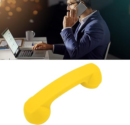 Miniatura 4 de Teléfono retro con Bluetooth, receptor de teléfono a prueba de radiación para teléfono celular con llamada cómoda, clásico vintage inalámbrico