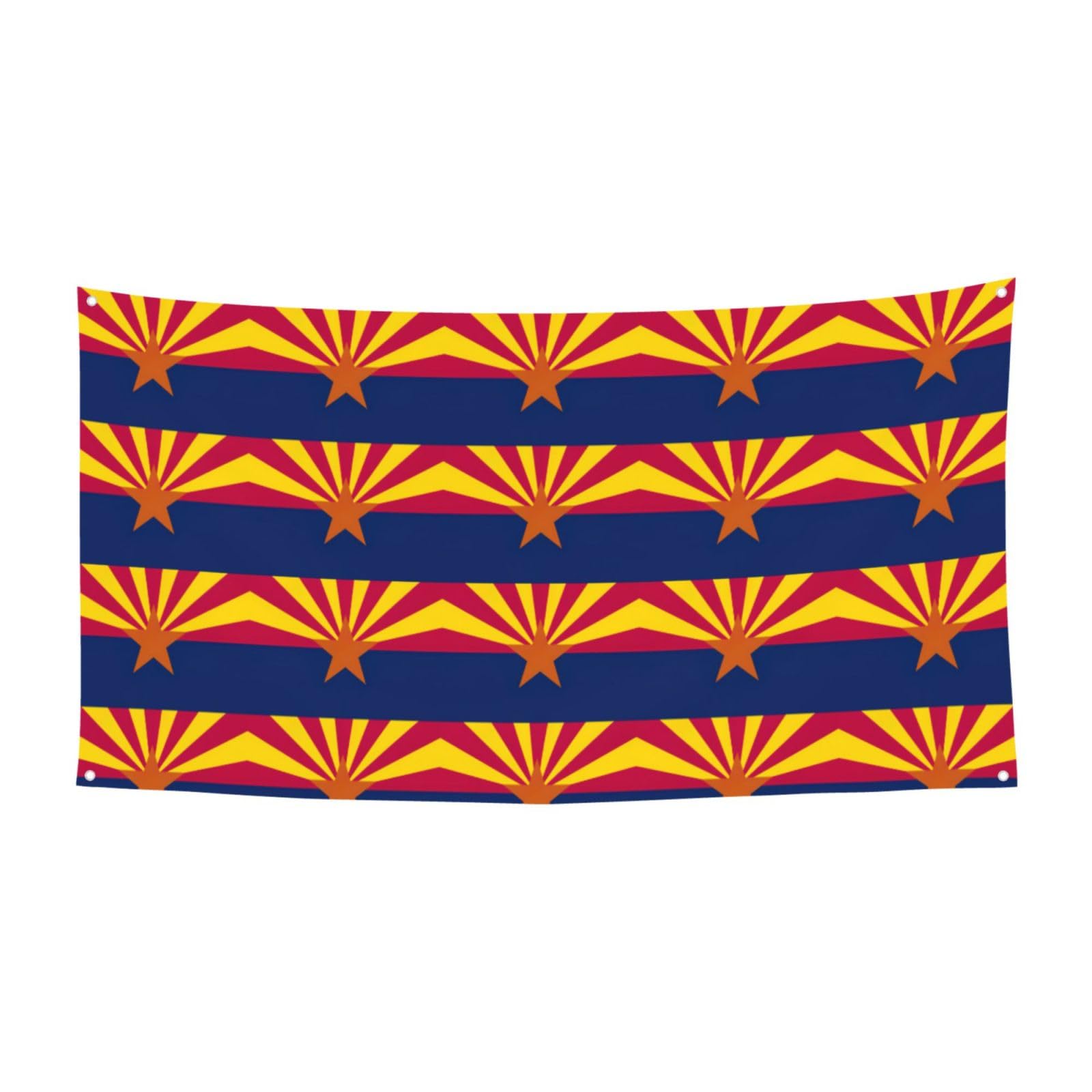 Bandera del estado de Arizona, decoración de fiesta, divertida pancarta de cumpleaños, adecuada para fiestas y eventos temáticos