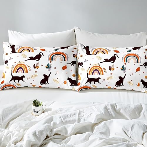 Miniatura 9 de Erosebridal - Juego de cama con estampado de mar, playa y palmeras, estilo tropical, incluye 1 funda de edredón y 1 funda de almohada, tamaño