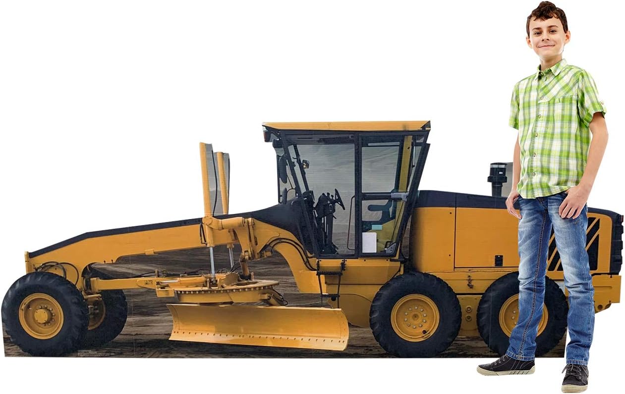 Cardboard People Construction Grader Life Size Cardboard Cutout Standup