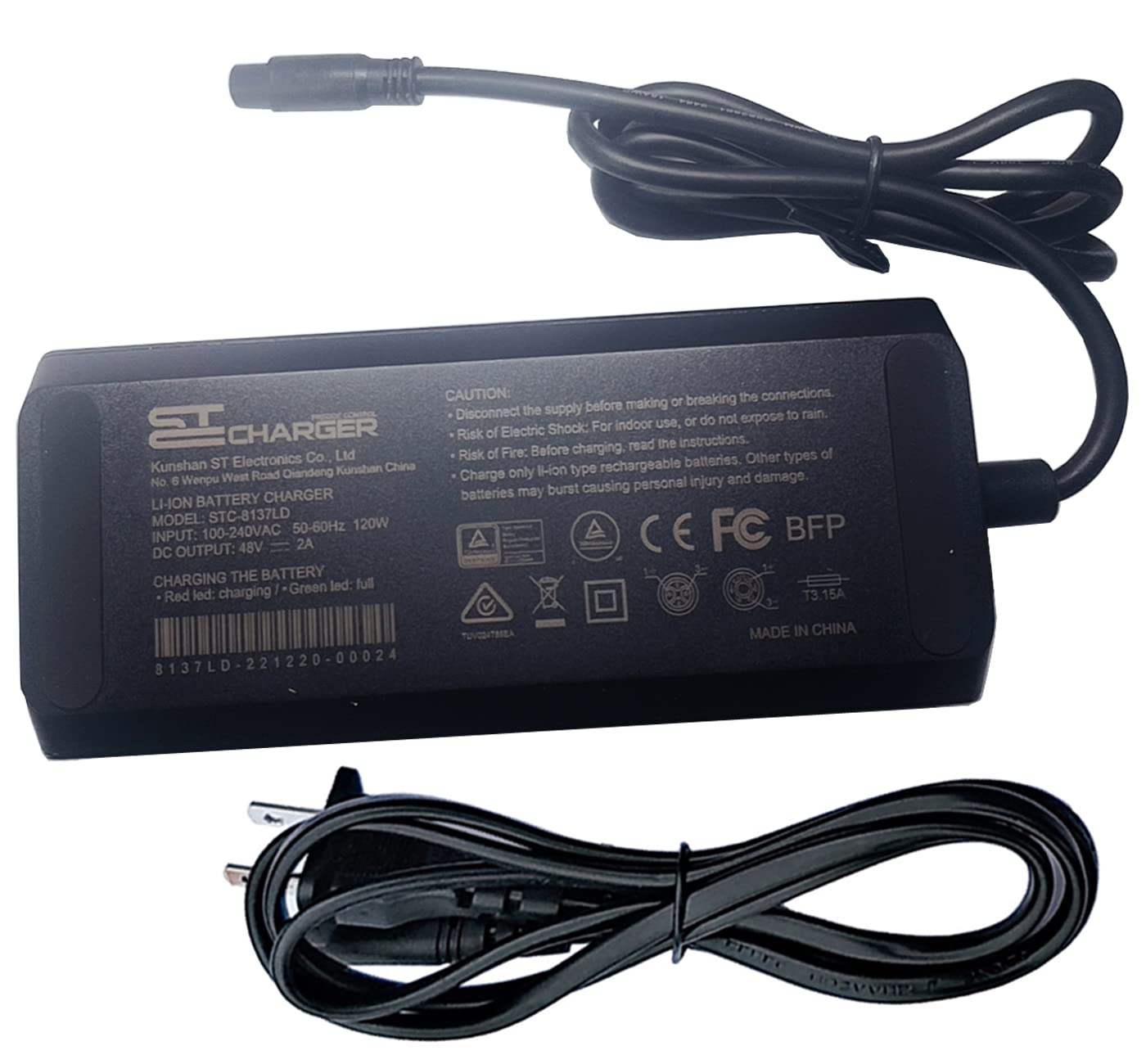 SUPER73 純正充電器　3ピンコネクタ SUPER73 純正充電器 3ピンコネクタ Barrel 48V or 54.6V AC