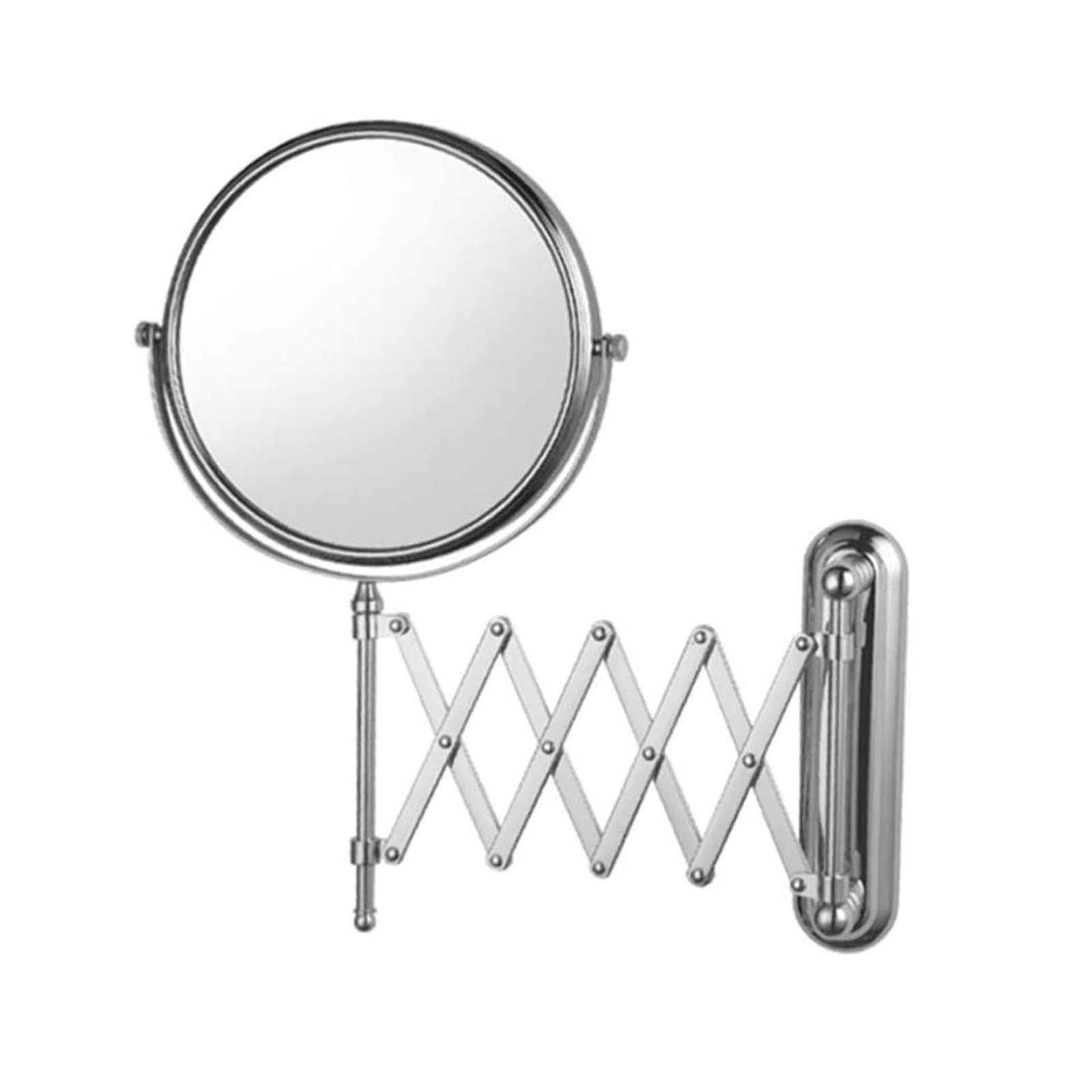 Miroir de Rasage Mural Rond 8 Pouces pour Salle de Bain FIDEMM