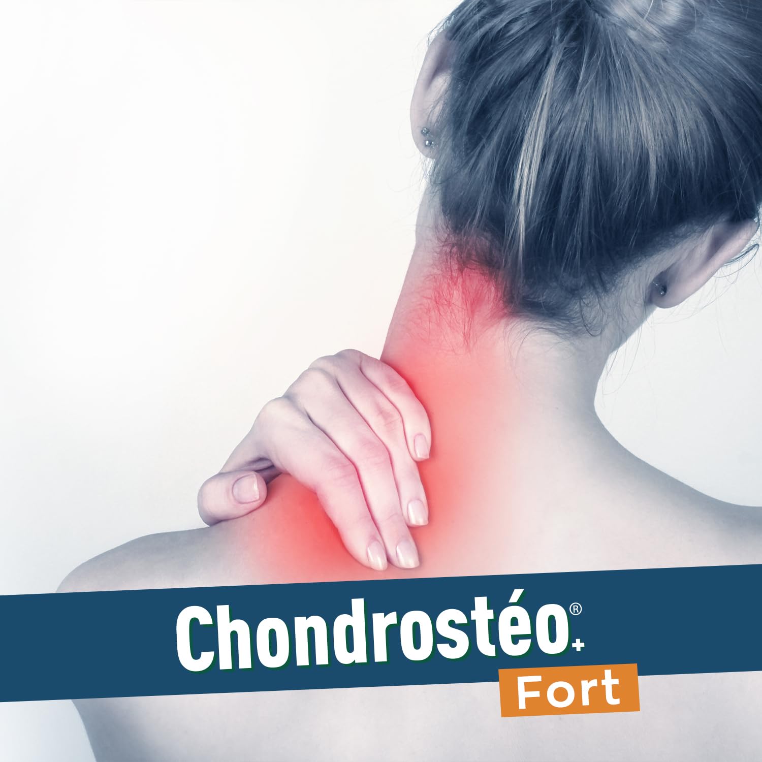 GRANIONS CHONDROSTEO+ FORT Articulations - Formule Renforcée - Curcuma - Mobilité & Souplesse Articulaire, Flexibilité, Capital Osseux - Glucosamine, Chondroïtine, MSM, Curcuma - 120 comprimés