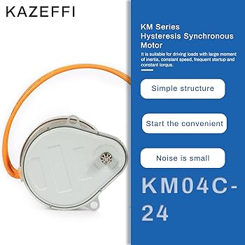 KAZEFFI Synchron Motor 24V 4RPM Replacement for Honeywell