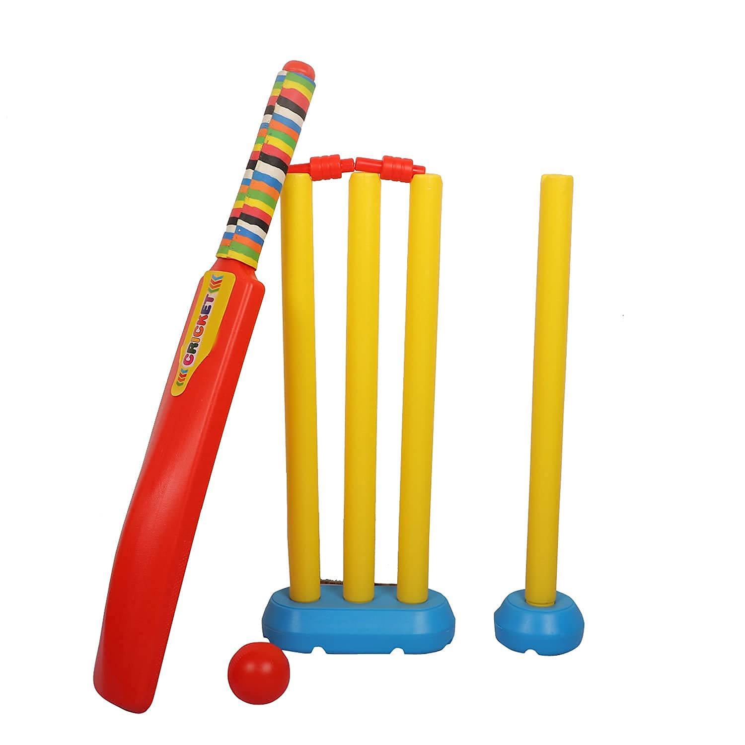 DIKUJI ENTERPRISE Kid New Toy Plastic 20-20 Cricket kit for Kids Cricket Set of 3-6 Year Boys Bat & Ball Set Playing Outdoor and Indoor Sports Game Toy (B09BCTMS26) Amazon Price History, Amazon Price Tracker