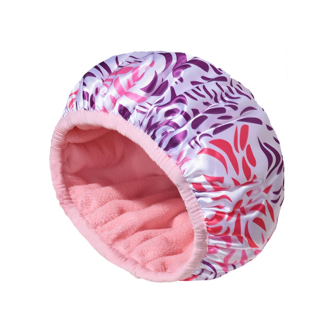 DJSUEW 1pcs Gorros de Ducha Reutilizables Gorros de Ducha Gorros de Ducha Impermeables Gorros de Ducha Reutilizables Gorro Ducha Mujer con Bandas de Goma para Spa Salón Viaje Hotel Hogar