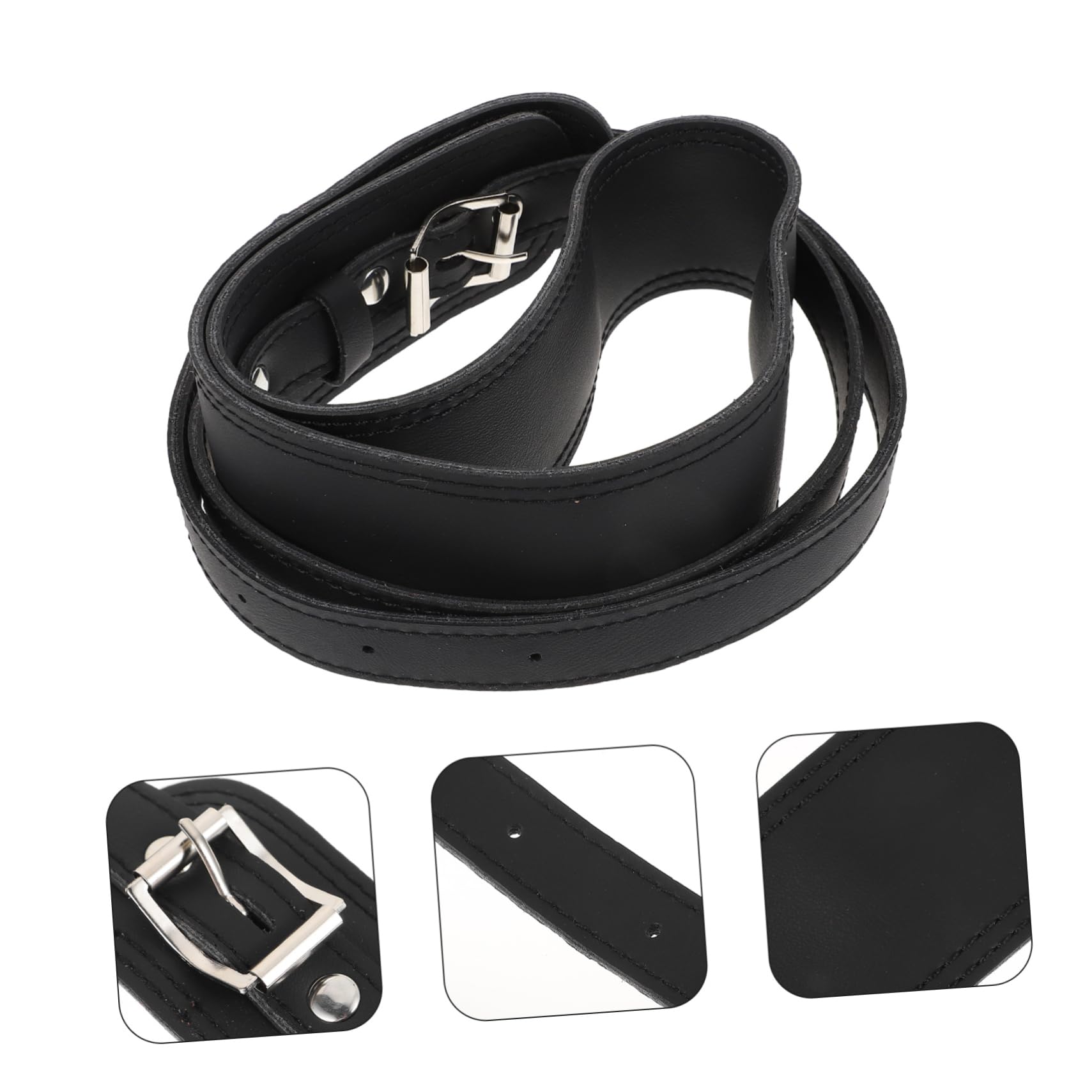 Correa Ajustable Trombón Tuba y Negro de Hombro para Cuero