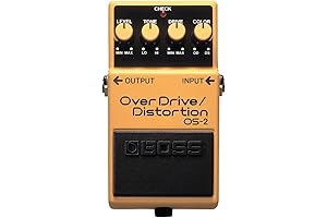 Boss SD-1 Super Overdrive Pedal: The Distortion Powerhouse for Your Guitar Rig