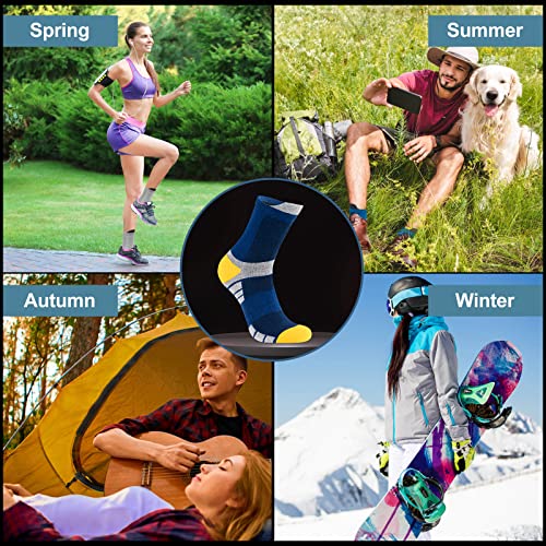Niofind Heren Sokken 43-46/37-42 Multipack 6, Katoenen Korte Sokken Heren, Sneakersokken Voor Mannen, Gewatteerde Sportsokken, Atletische Ademende Hardloopsokken Voor Wandelen, Fietsen, Wandelen - Afbeelding 8