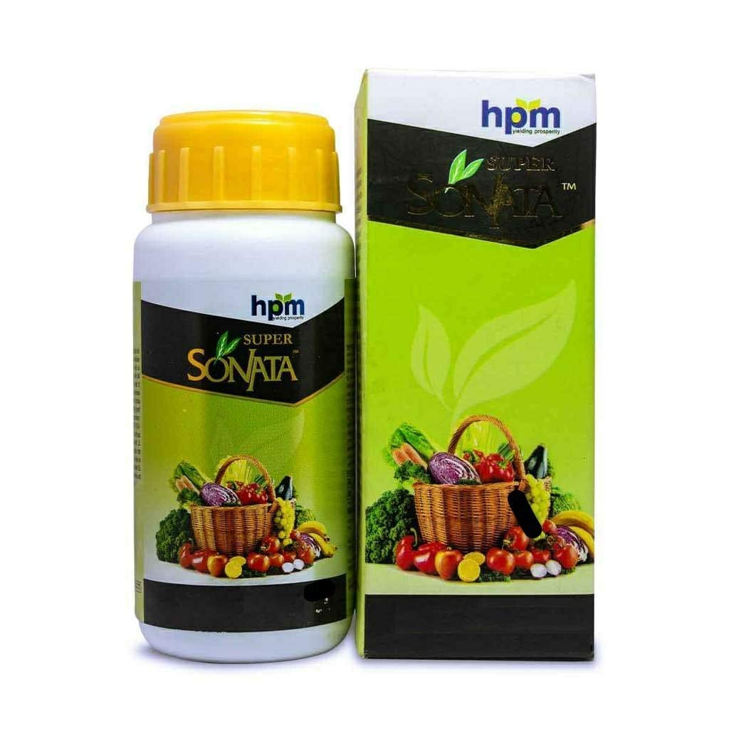 HPM Super Sonata � Plant Growth Promoter | Organic Yield Booster for Vegetables & Fruits (50Ml)
