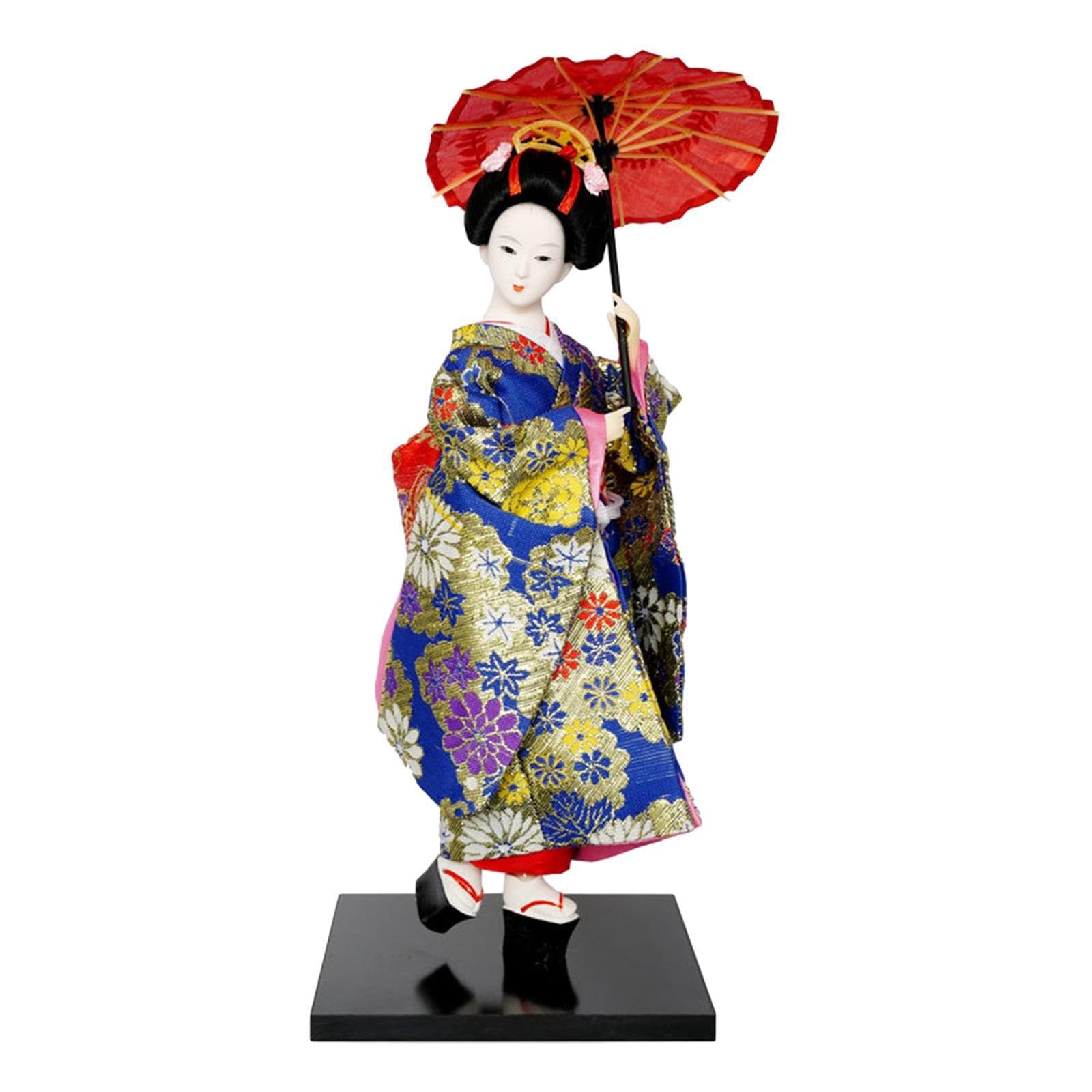 TWISAXC Geisha Doll In Japanese Kimono Handicrafts Statuette Ethnic Ornament For Home Office Bedroom Decor Which Is Durable For Home Decoration. Asian, Style G