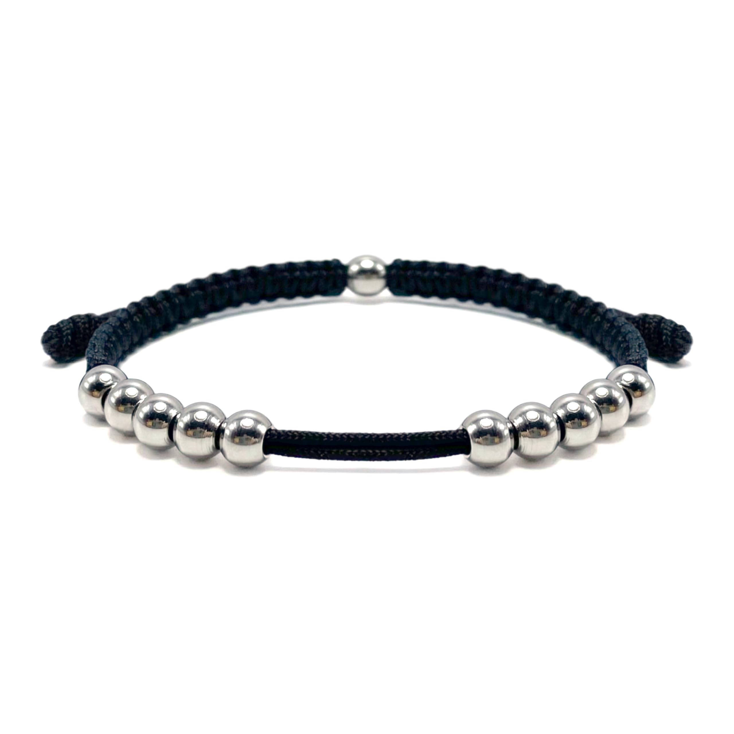 LAMIBEE Golf Stainless Steel 10 Beads Score Counter Bracelet, Resizable and Easy to Adjust Golf Round Scoring Tracker, Durable and Stylish Golf Accessory