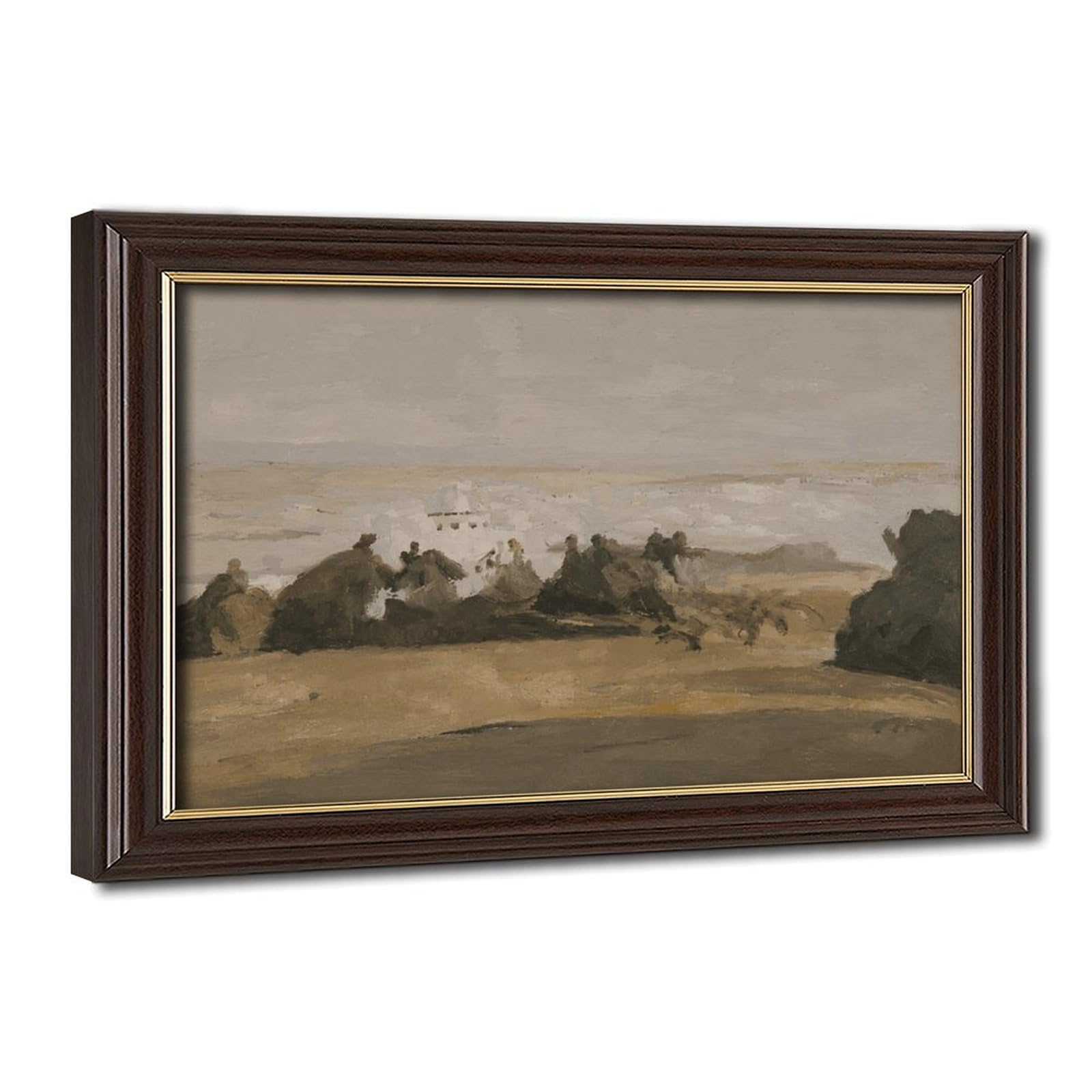 AYINUER Desert Mirage Horizon Canvas Poster for Home Decor Gift