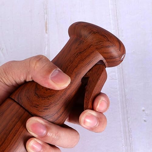 Miniatura 2 de Lurrose Botella de spray vacía Grano de madera Continuo Niebla fina Spray Botella de agua Estilista Botella pulverizadora recargable 8.5 fl oz