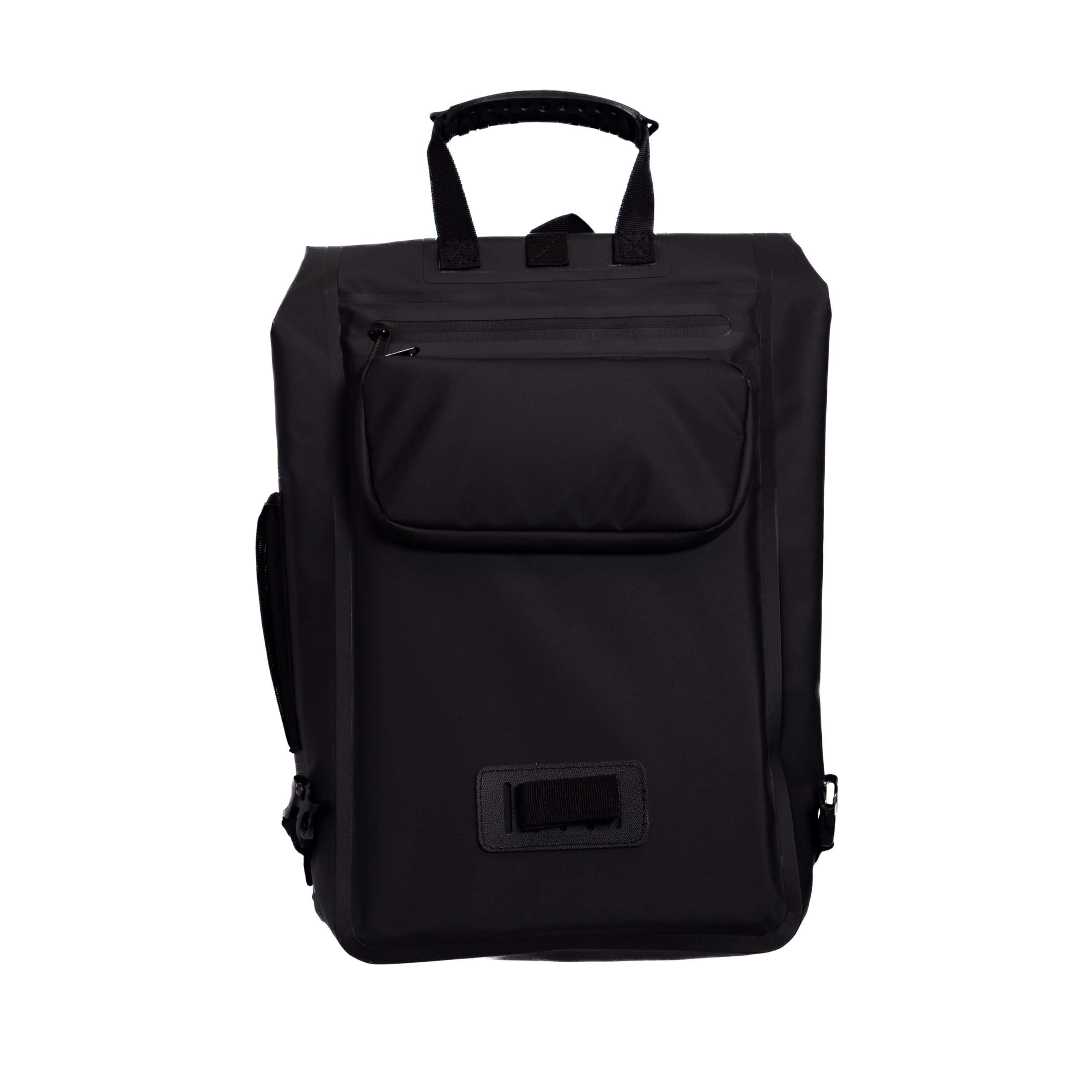 Zaino da bicicletta impermeabile 3in 1 25L adattabile Borsa portabagagli a tracolla (nero)