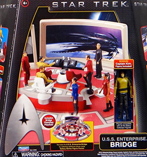 Preisvergleich Produktbild Star Trek USS Enterprise Bridge mit 10cm Figur