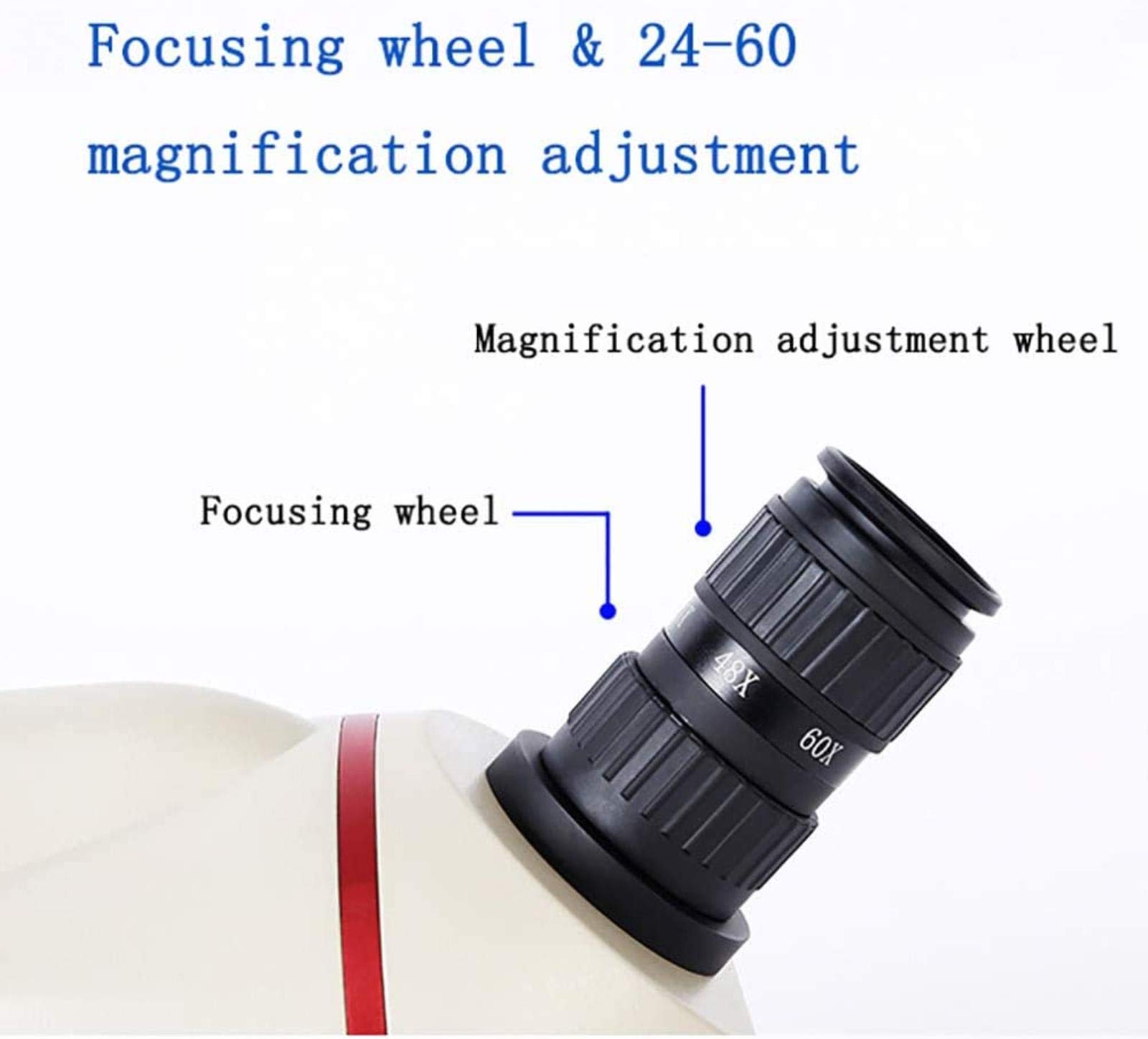 Telescopio per Bambini e Principianti, telescopio rifrattore da Viaggio da 80 mm per Astronomia, per l'osservazione della Luna, Birdwatching, Visite turistiche, per Interni/Esterni