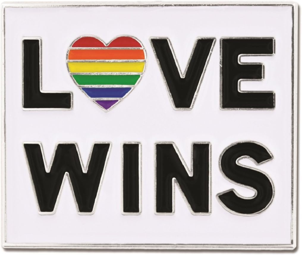 PinMart Gay Pride LGBT Enamel Lapel Pin