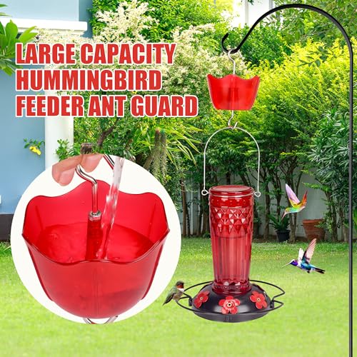 image for Zamelane Ant Moat for Hummingbird Feeders 4 Pack,5 oz High Capacity，