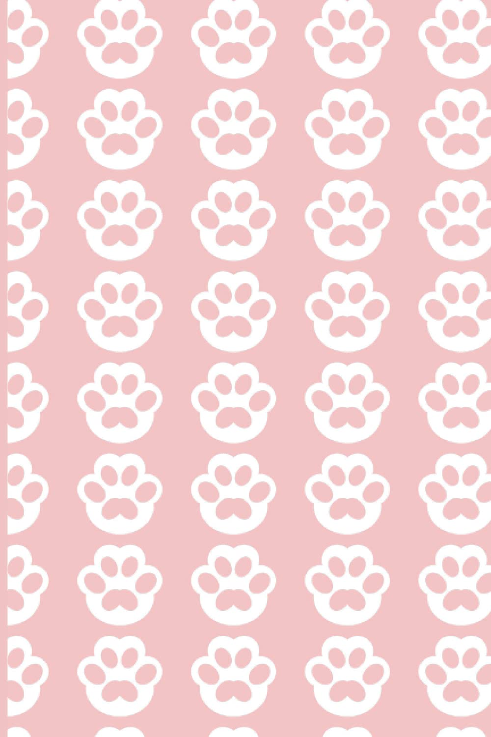 Purr-Fect Paws Journal: Pink lined journal/notebook for cat lovers 6x9, 100 pgs