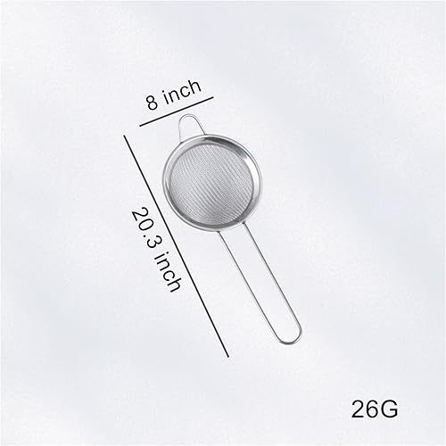 Miniatura 2 de Colador de acero inoxidable 304 de 3.15 pulgadas, filtro de alimentos de cocina, escurridor de aceite para freír, pasta y bola de masa hervida
