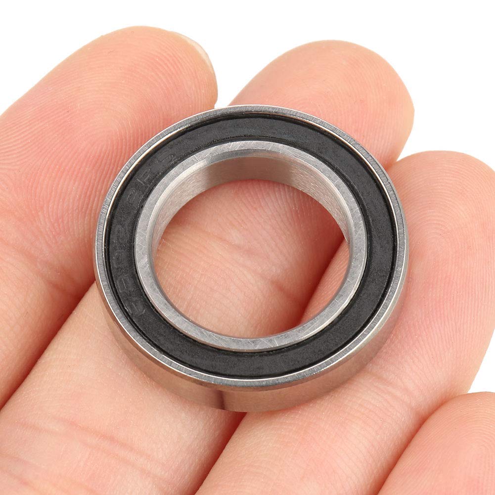 Cuscinetti A Sfera 6802-2RS (10 Pezzi) | 15x24x5 Mm, Doppia Tenuta In Gomma, Acciaio Al Cromo, Pre-lubrificati - 2