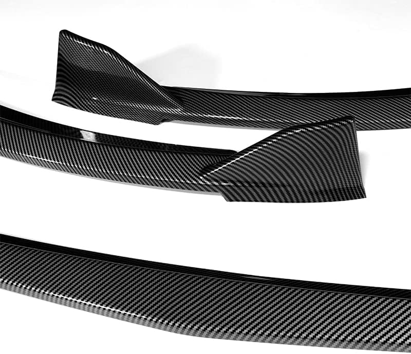 Front Bumper Spoiler Lip fit for Compatible with 2022-2024 Toyota GR86 ST-Style Carbon Look Front Bumper Spoiler Splitter Lip