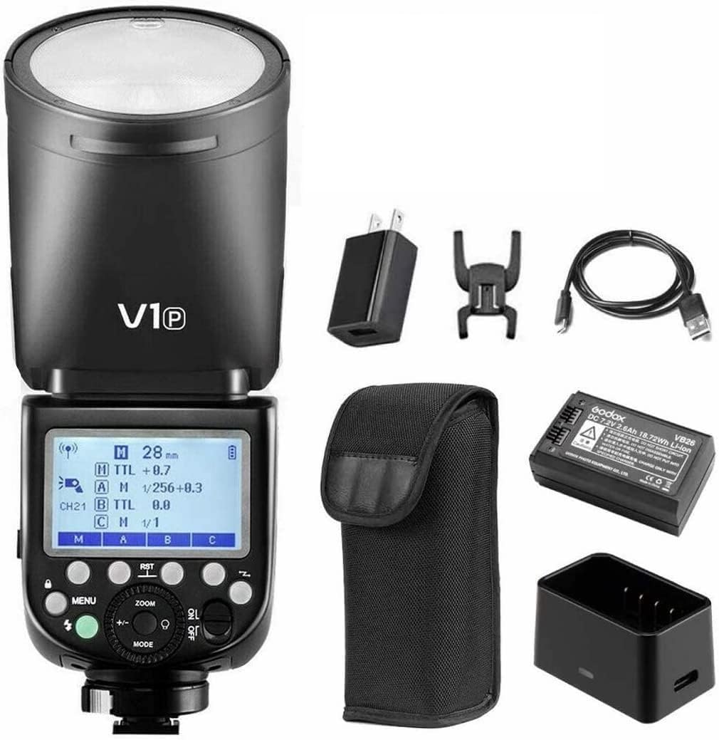 Amazon | 【Godox正規代理】GODOX V1P フラッシュストロボ 76Ws