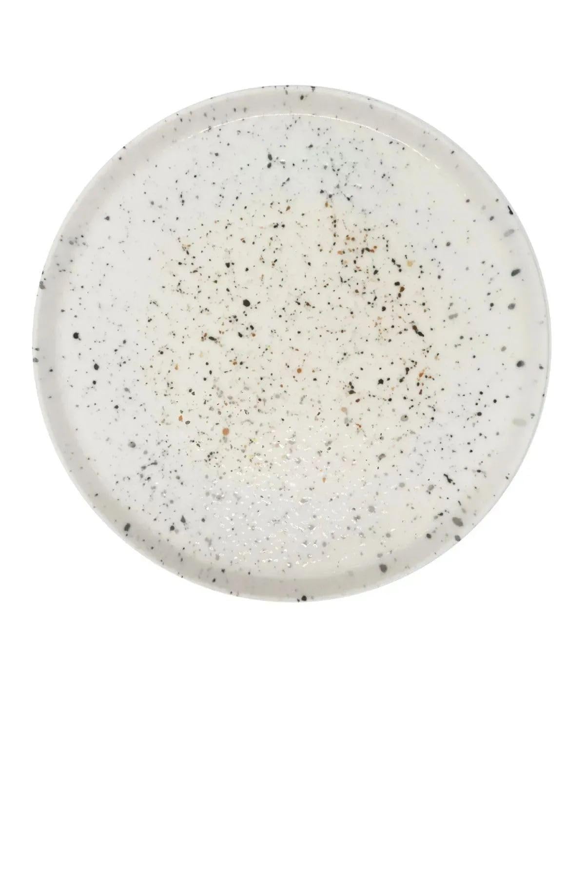 Elegante juego de cena de 18 piezas, 100% porcelana, color blanco. Incluye 6 platos de servicio (26 cm), 6 cuencos (14 cm), 6 platos (20 cm), apto para lavavajillas y microondas