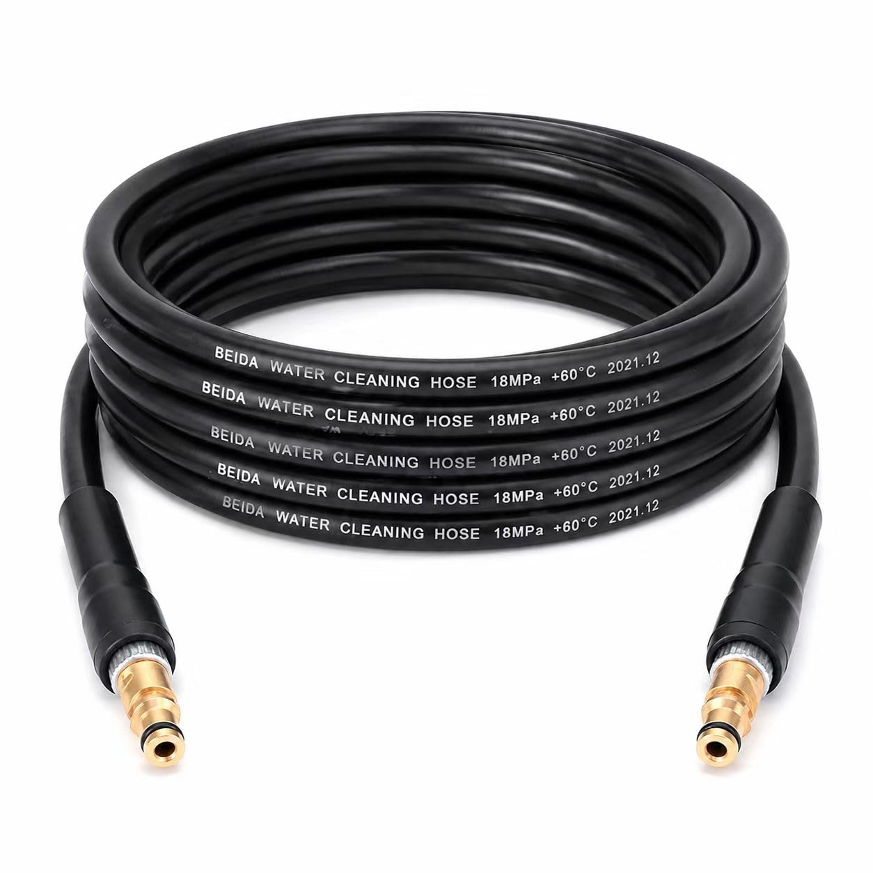 6m/19.68ft Replacement High Pressure Washer Hose for Karcher K2 K3 K4 K5 K6 K7, Click Type Quick Connect with Plug and Release, for Car Washing, Patio, Garden, Driveway