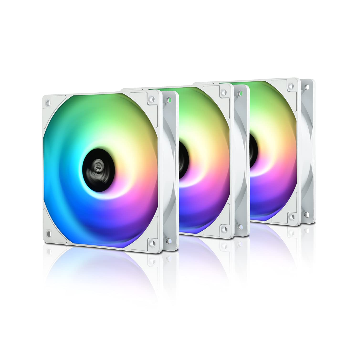 Amazon.co.jp: Enermax HF120 ARGB White Addressable RGB Fan