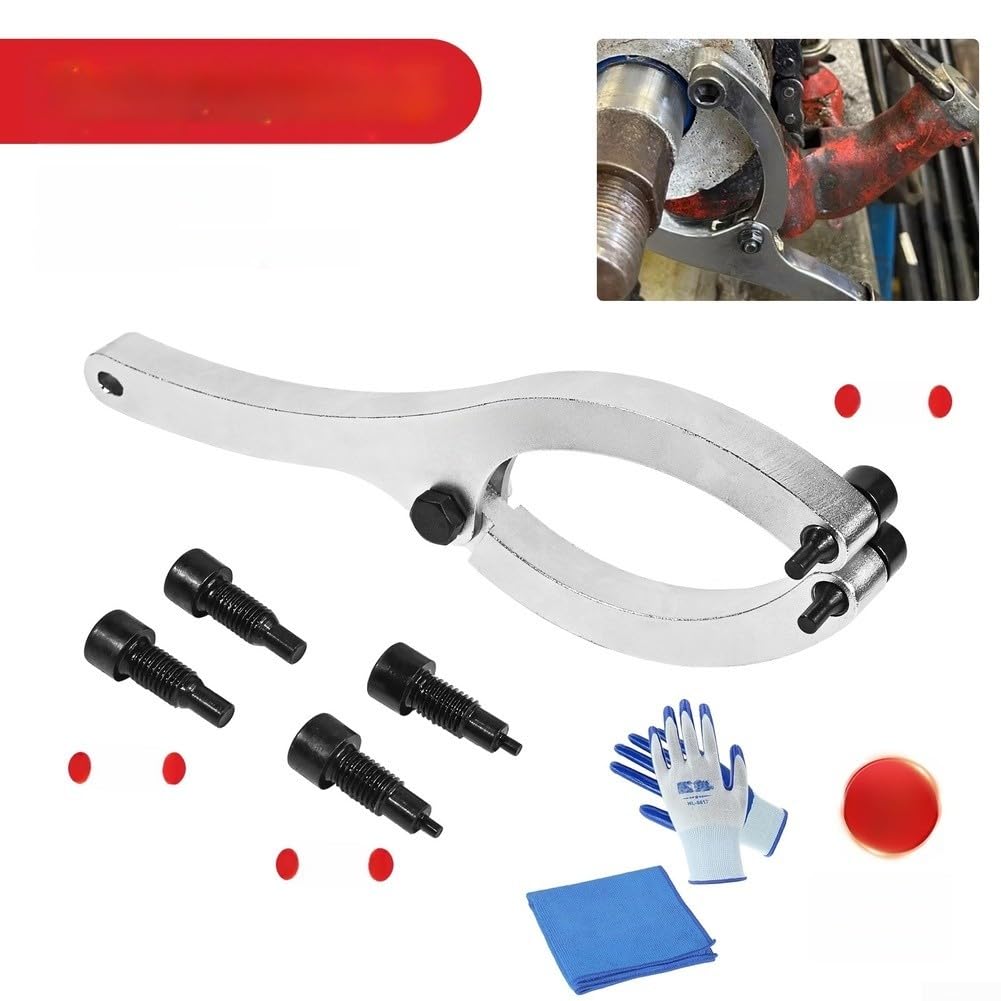 Set di chiavi regolabili per riparazione cilindro escavatore con perni e