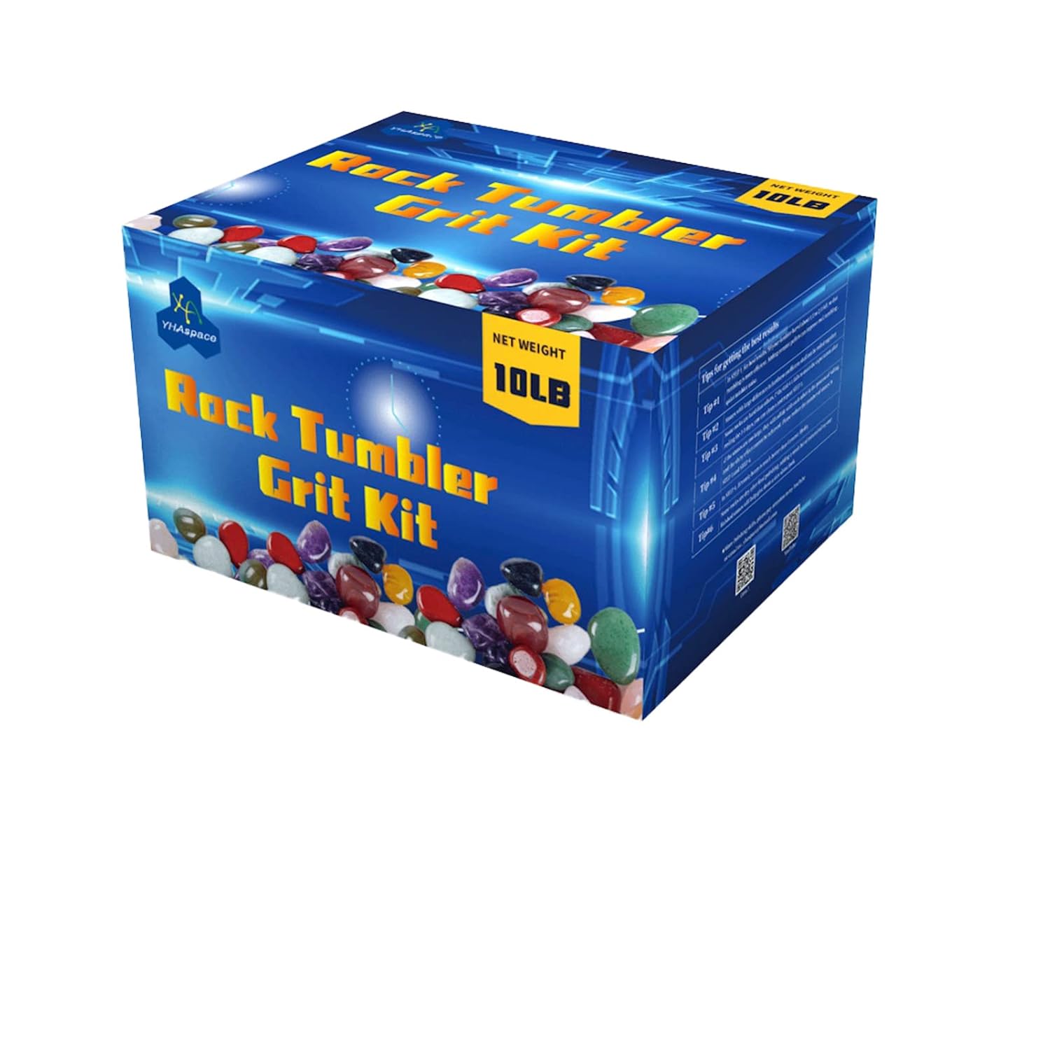 10 Pounds Rock Tumbler Grit Refill - Rock Polishing Grit Media Kit