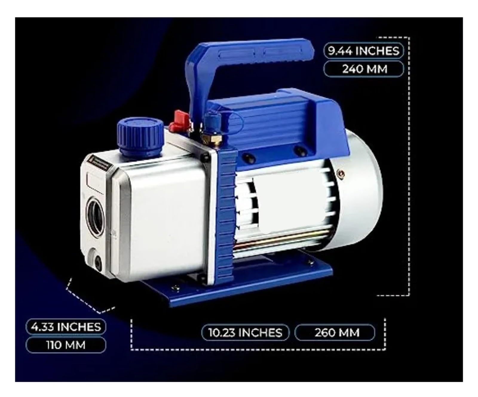 Vakuumpumpe, Klimaanlagen-Vakuumpumpen RS-1 | For AC-System HVAC 1/HP 1V/60Hz