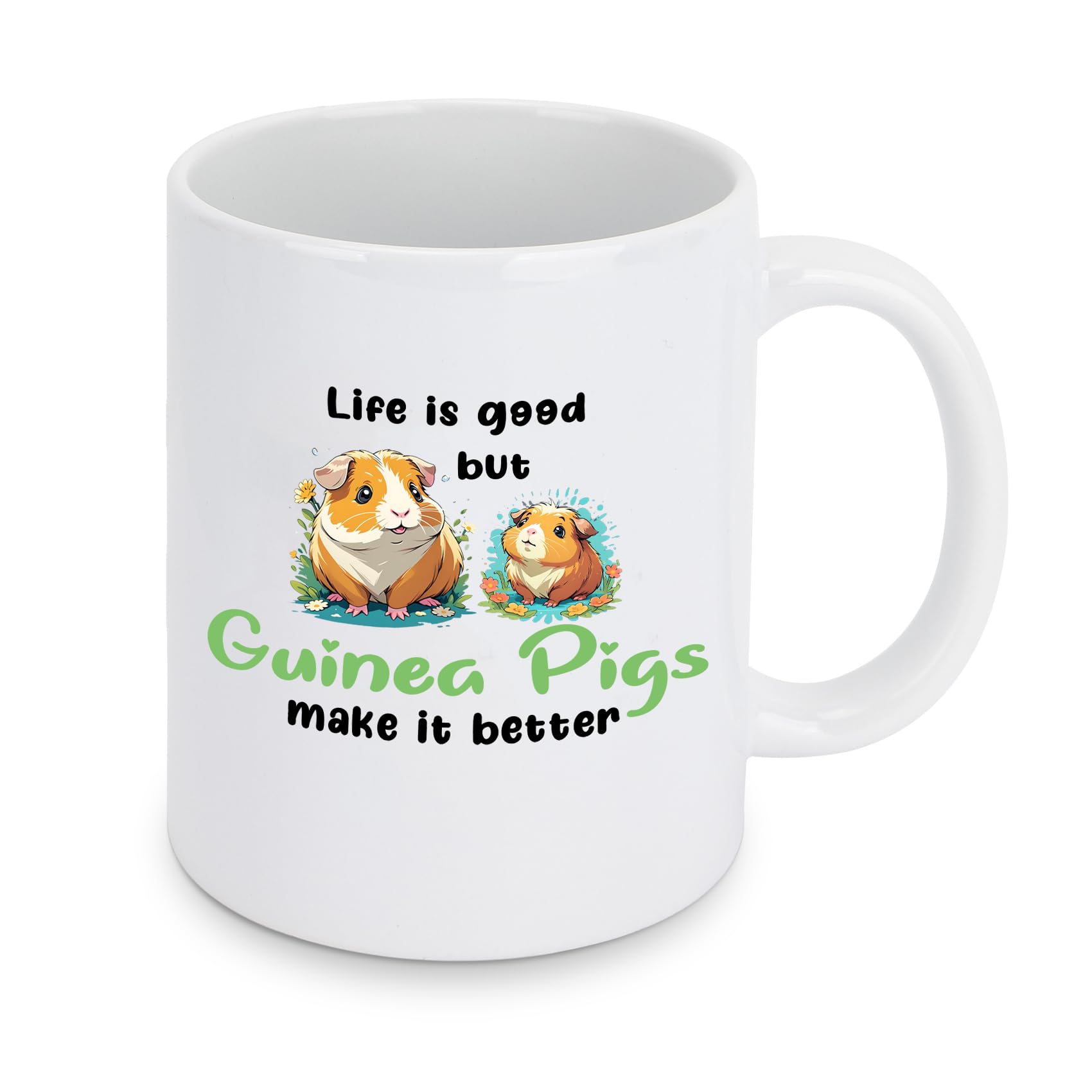 Guinea Pig Gifts Mug Guinea Pig Gift for Women Men Graduation Gifts for Dad Mum Friends Son Daughter Animal Lovers Gift for Birthday Easter Secret Santa Christmas Halloween Coffee Mug Presents