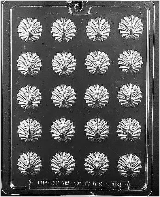 Chocolate Molds Fancy Swirl Shells Mold Chocolate Plaster