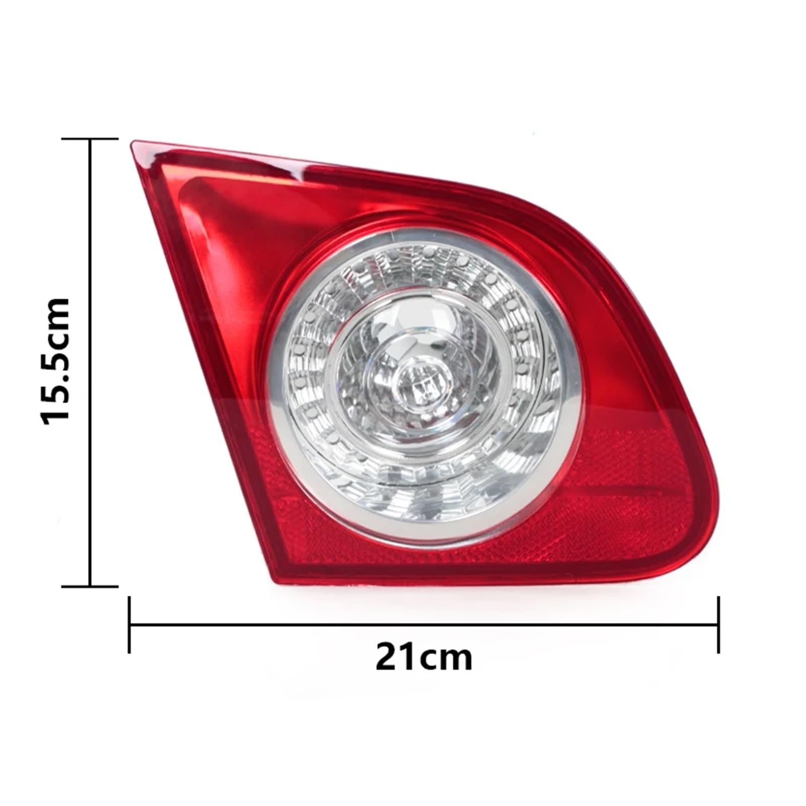 Lampa tylna zespolona Halogen światła Zewnętrzna wewnętrzna lampa samochodowa LED tylna lampa światła hamowania DRL do Volkswagen Passat B6 Sedan 2006-2011(Outer Left)