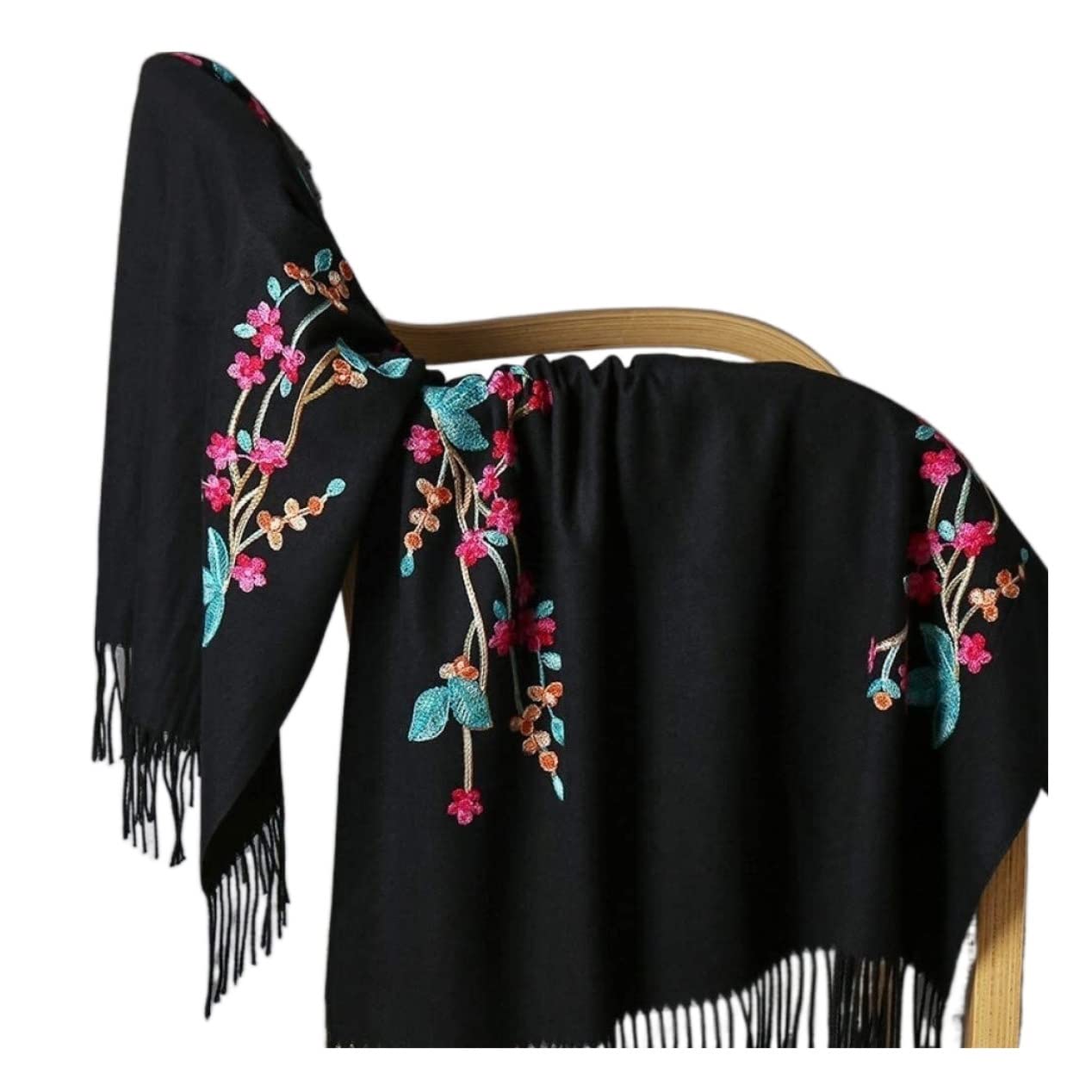 Foulard Donna Sciarpe Da Donna Ricamate Sciarpe Invernali Da Donna Scialli E Stole Sciarpa Unisex