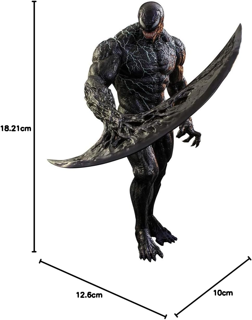 VENOM ヴェノム hottoys Hot Toys Movie Masterpiece Venom 1/6 Scale Figure, Black