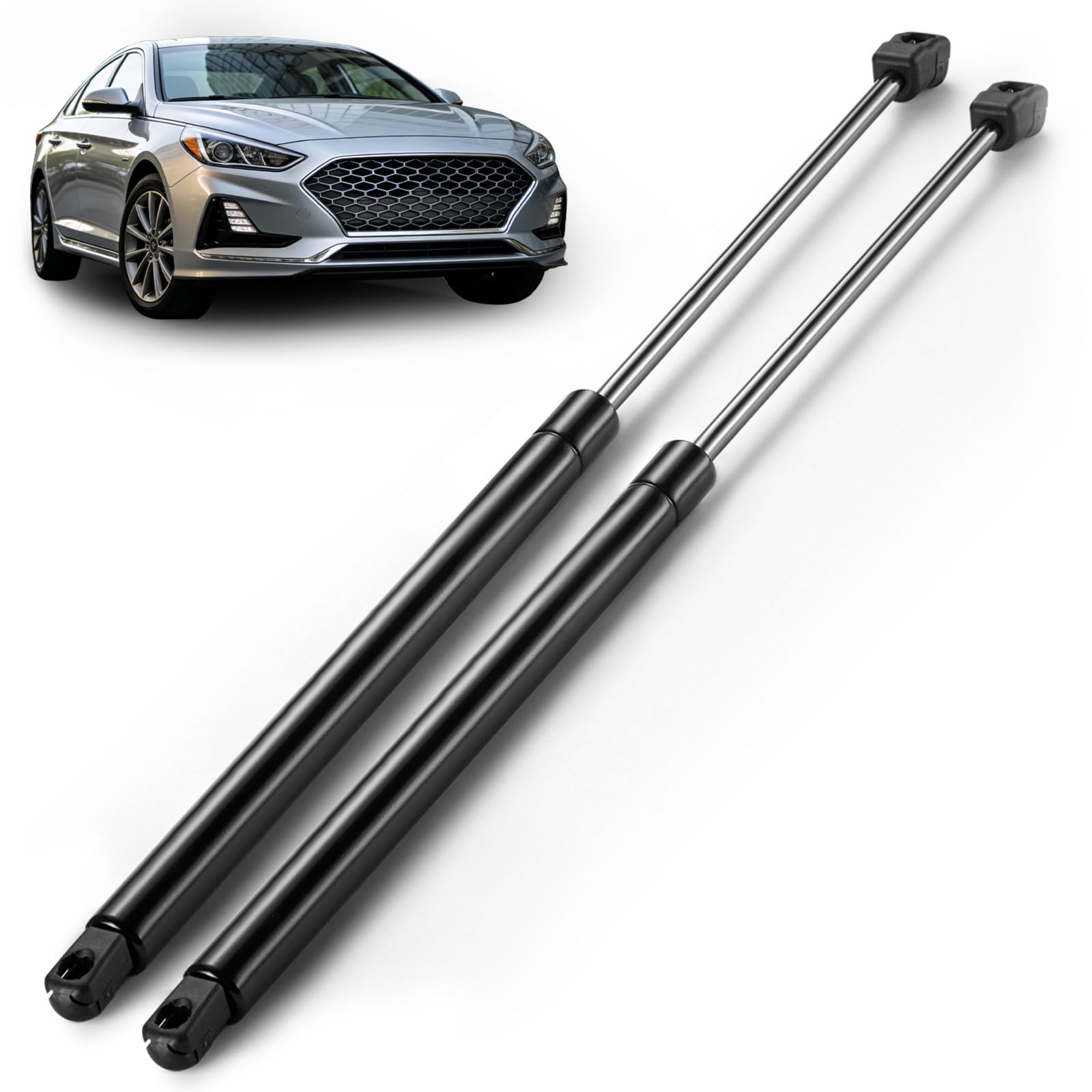 ARANA Hood Struts Lift Support for Hyundai Sonata 2015-2017, Engine Hood OEM Shocks Spring Fits Hyundai Sonata Eco/GL/GLS/Limited/Premium/SE/Sport/Ultimate, Replacement 81161C1000, 2 Pcs